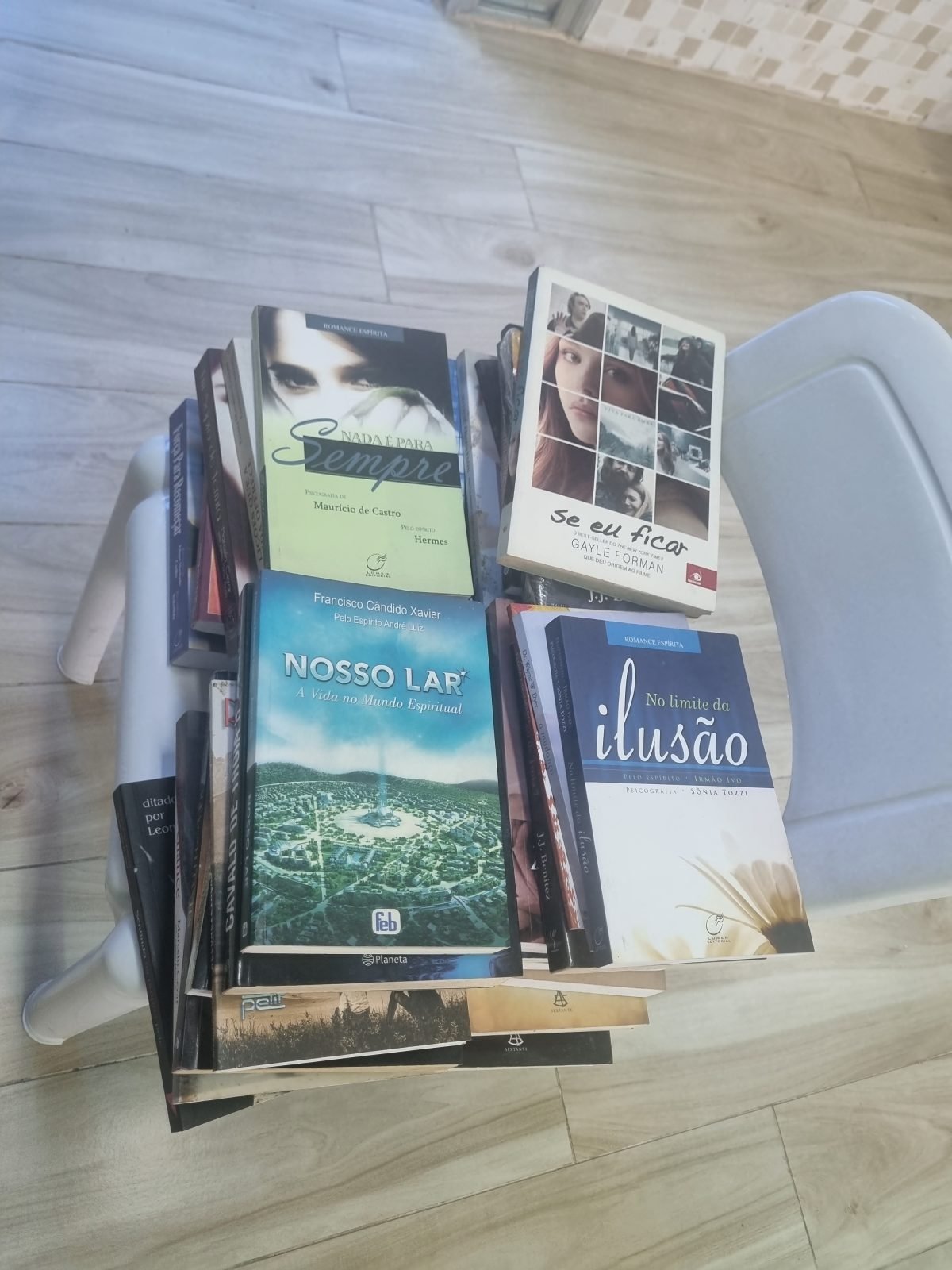 Livros recebidos por doação fortalecem a biblioteca do CEAE Parque do Carmo