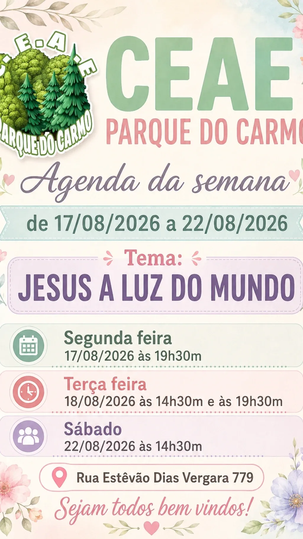 Jesus a luz do mundo